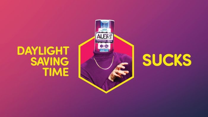 Wrigley’s Alert Caffeine Gum Energises People in Time for Daylight Saving