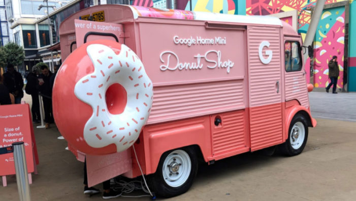 Google Mini Donut Shop Pop-up Tour Comes To London