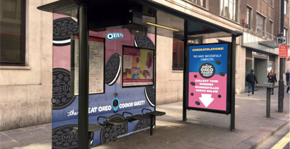 Mondelēz International Dispenses Oreos from Interactive OOH Game in ‘The Great Oreo Cookie Quest’