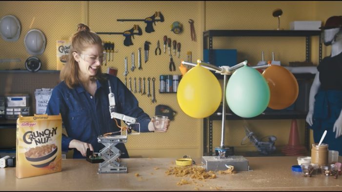 Kellogg’s Uses Robots to Create ‘Amazing Creations’ in New Campaign by JWT Sydney