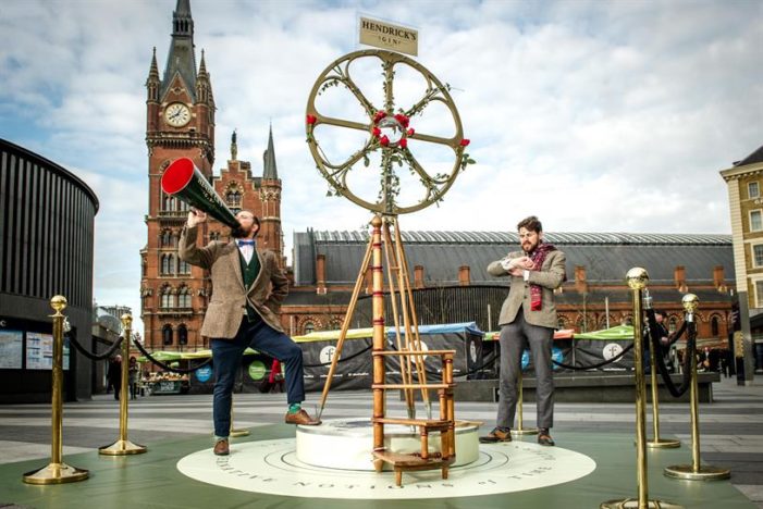 Hendrick’s Builds 12ft Contraption for ‘Alternative’ Take on British Summer Time