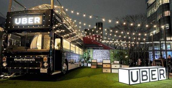 Uber Creates Double Decker Bus Dining Experience at SXSW