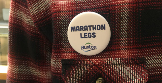 Buxton Creates Commuter Badges to Support Virgin Money London Marathon Runners