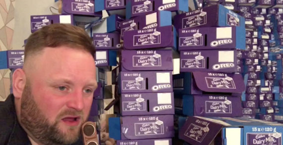 Cadbury Dairy Milk Oreo Teams up with YouTube Star Arron Crascall to Give Out 50,000 Bars
