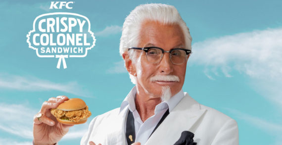 KFC Pairs New Crispy Colonel Sandwich with George Hamilton to Launch Latest Menu Item