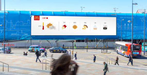 McDonald’s Launches Weather-Reactive Outdoor Campaign by Leo Burnett London
