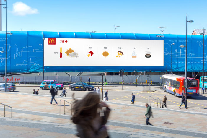 McDonald’s Launches Weather-Reactive Outdoor Campaign by Leo Burnett London