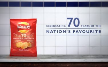 Walkers Trumpets 70th Anniversary with Retrospective TV Campaign by AMV BBDO