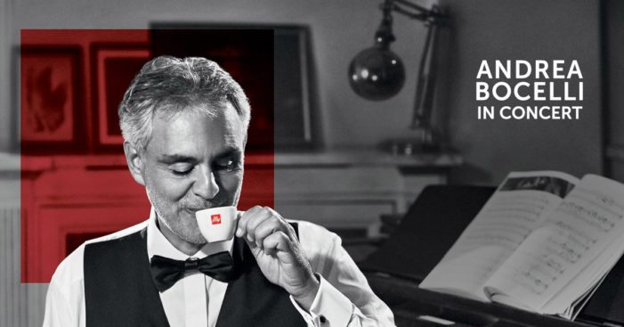 illy Pays Tribute to the Timeless Art of Andrea Bocelli in New “LIVEHAPPilly” Campaign