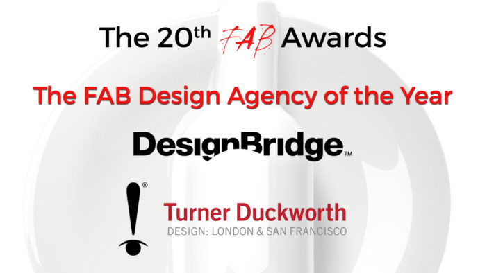 Turner Duckworth & Design Bridge Named Joint Winners of The FAB Design Agency of the Year Award