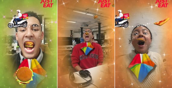 Just Eat Launches Successful Floating Takeaway Facebook AR Experience