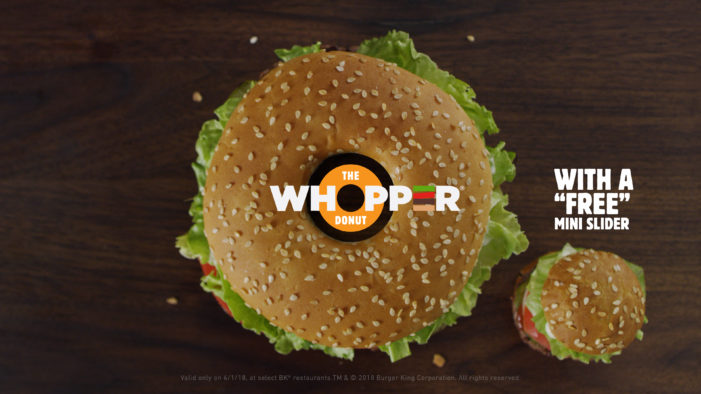 Burger King is Releasing ‘Whopper Donuts’ for National Doughnut Day