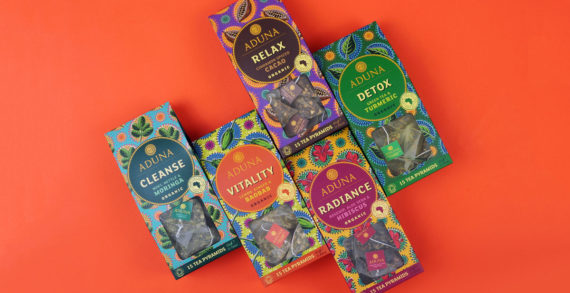 Superfood Brand Aduna Releases New Super-Teas Range with Design from Carter Wong