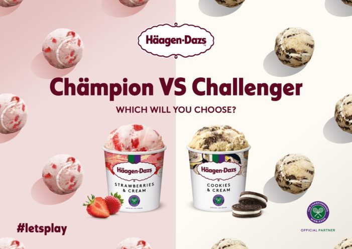 Häagen-Dazs and Grigor Dimitrov Team for “Let’s Play” Flavour-Battle Inspired Wimbledon Campaign