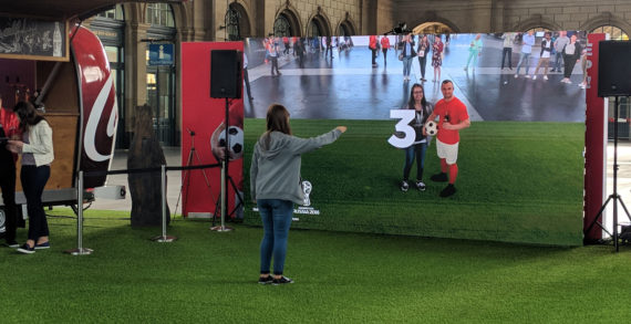Grand Visual Kicks-Off an Augmented Reality Football Experience for Coca-Cola