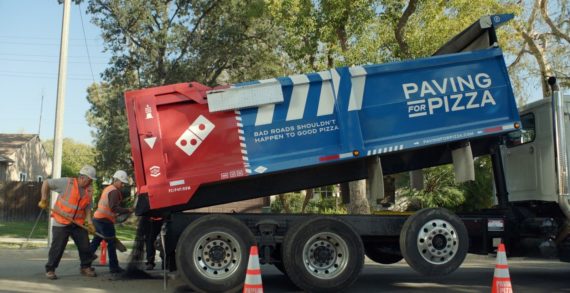 Domino’s is Paving Roads in the US for the Sake of the Pizza