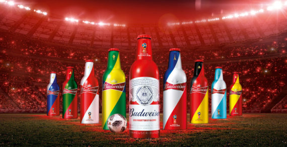 Jones Knowles Ritchie Shanghai Lights up Budweiser Collectible Bottles for the World Cup