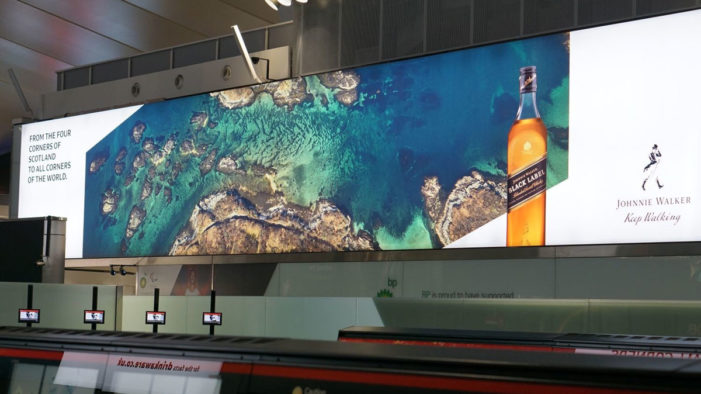 Heritage of Johnnie Walker Set to Captivate Travellers in Heathrow and Edinburgh Airports this Summer