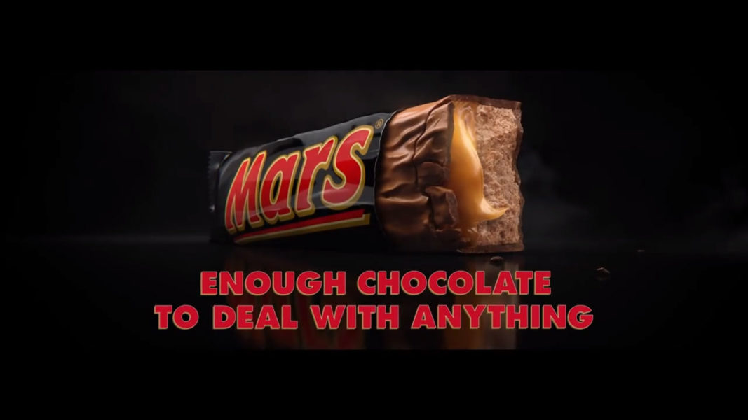 Mars Bar Positions Chocolate As A Tool For Confidence In Cheeky