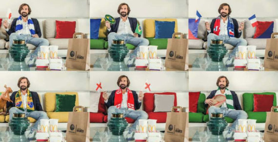 Italy’s Andrea Pirlo Teams up with McDelivery to Pick a Team for the World Cup
