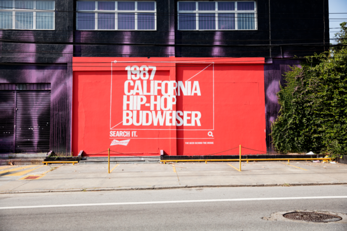 Budweiser Plays Up its Music Cred in Search-Oriented OOH Campaign