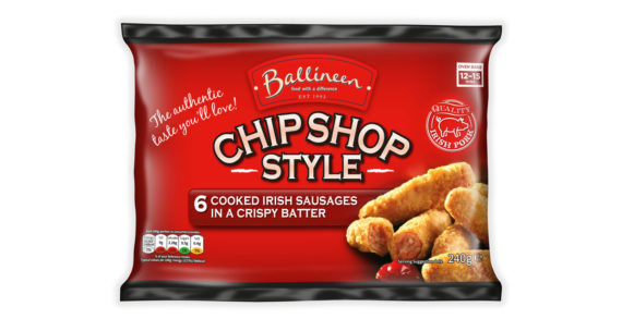 Ballineen Fine Foods Launches Chip Shop Style Irish Sausages in Over 300 Asda Stores