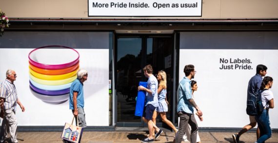 YO! Sushi Abandons Branding for Pride in London 2018