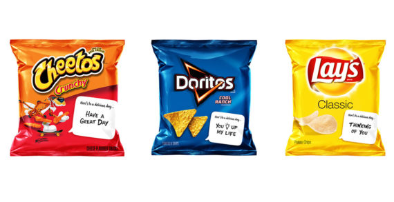 Frito-Lay Variety Packs Invites Parents to Add a Special Touch to Packed Lunches with New Snackable Notes