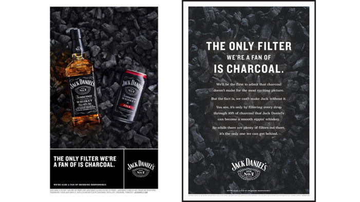 Jack Daniel’s Focuses on Charcoal in First Work from M&C Saatchi