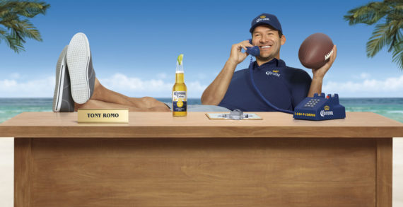 Tony Romo to Operate the Corona Hotline this American Football Season