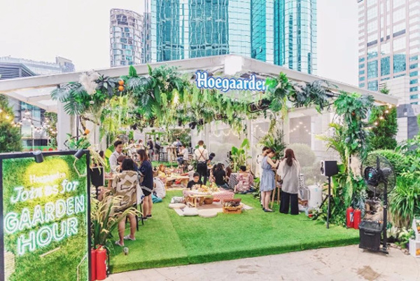 Hoegaarden’s Green House Provides Solace from Stress and Shanghai’s Sweltering Heat