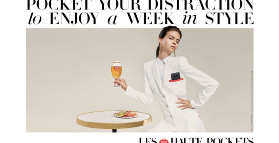 Stella Artois Offers ‘Haute Pockets’ So Fashion Week Attendees Stash Their Phones During Shows