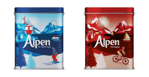 Keep Your Muesli Mountain Fresh with Limited-Edition Alpen Tins