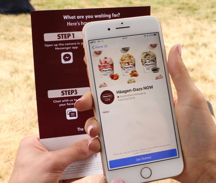 Häagen-Dazs Trials Geo-Targeted Delivery-On-Demand Mobile eCommerce Service in Central London