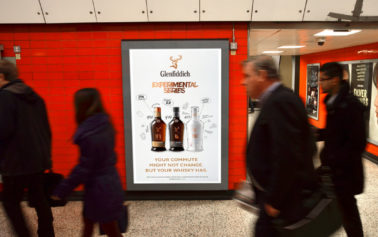 William Grant & Sons Experiments with First Dynamic OOH Campaign for its Glenfiddich Experimental Series
