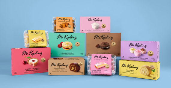 Mr Kipling Hits International Shelves with a Tantalising Redesign by Robot Food