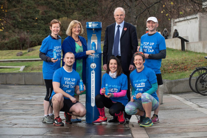 Scottish Water Debuts New High-Tech Public Bottle Refill Stations at Scottish Parliament