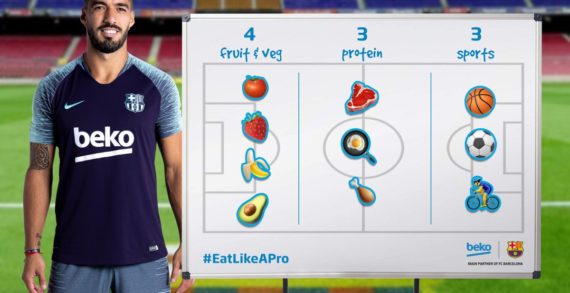 Beko Continue to Change the Conversation Around Healthy Eating Through Emojis with FC Barcelona