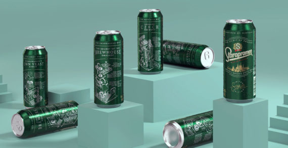 Staropramen’s Limited Edition Cans by Cocoon Bring its History to Life Through Illustrations
