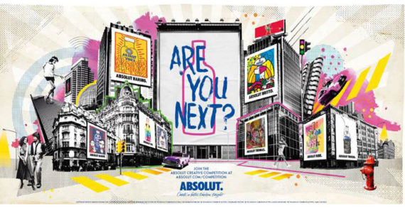 Absolut Begin Global Search for Next Artistic Collaborator