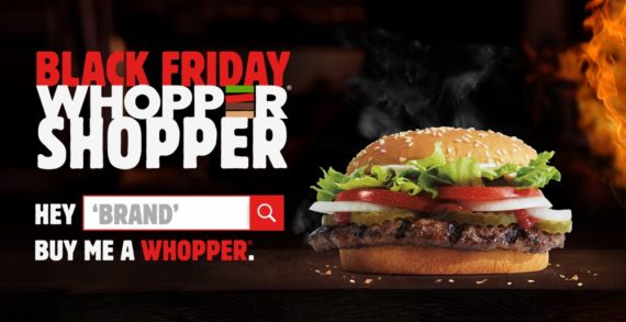 Burger King Makes Other Brands Pay for Your Whopper in Black Friday Banner Campaign