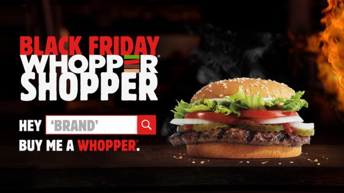 Burger King Makes Other Brands Pay for Your Whopper in Black Friday Banner Campaign