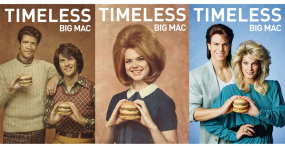 McDonald’s Big Mac Turns 50 in France with Endearingly Cheesy Retro Campaign