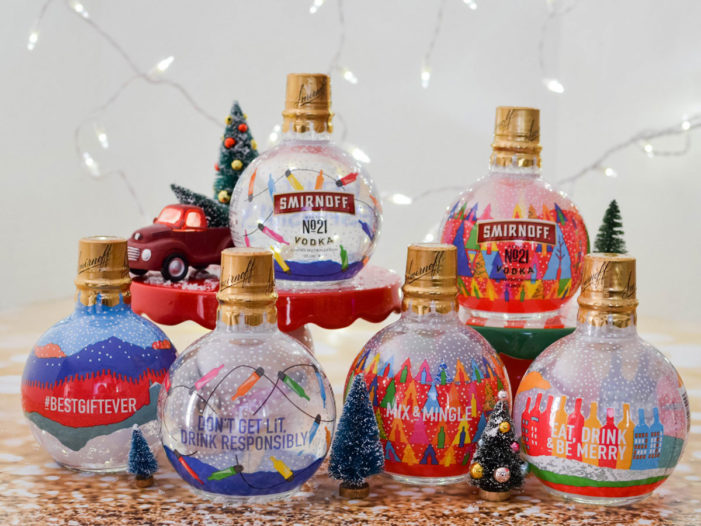 Smirnoff Released Vodka-Filled Ornaments to Dress up Your Tree Over the Holidays
