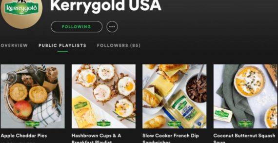 New Kerrygold Campaign by Energy BBDO Pairs Recipes with Spotify Playlists
