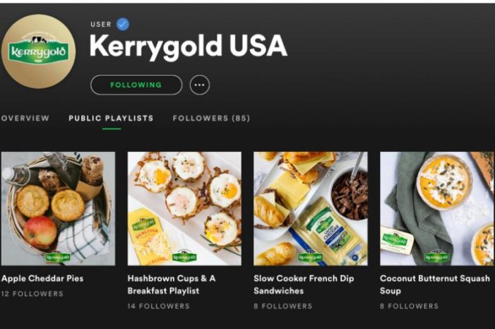New Kerrygold Campaign by Energy BBDO Pairs Recipes with Spotify Playlists