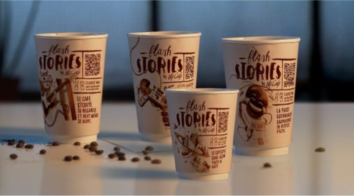 McDonald’s France Launches Coffee Cup News Stories with Faux-Horror Cinema Ad
