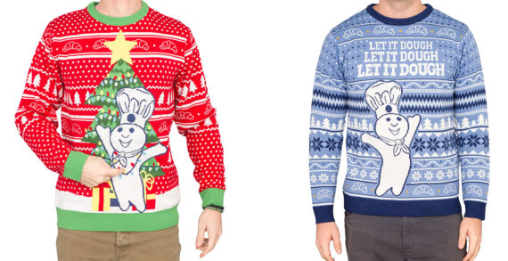 Pillsbury Debuts First-Ever Line of Doughboy Ugly Christmas Sweaters to Celebrate the Holidays