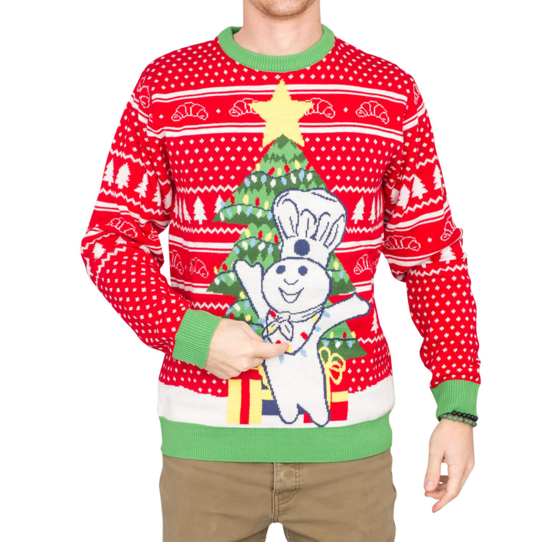 Pillsbury Debuts First-Ever Line of Doughboy Ugly Christmas Sweaters to ...