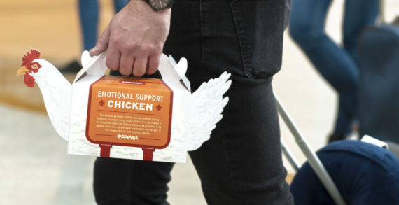 Popeyes is Offering ‘Emotional Support Chicken’ to Help Comfort Holiday Travellers